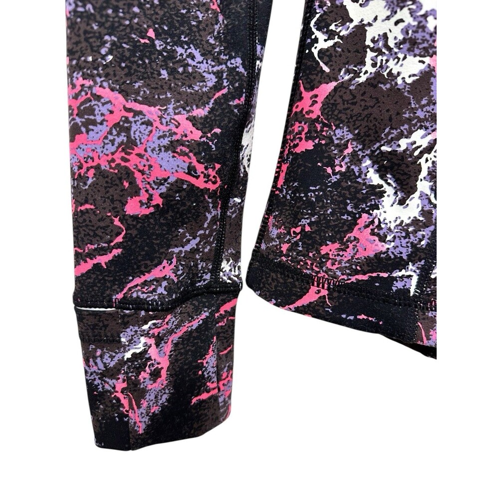 Lululemon Define Jacket Black Splatter Full Zip Track Multicolor Small - Picture 2 of 10
